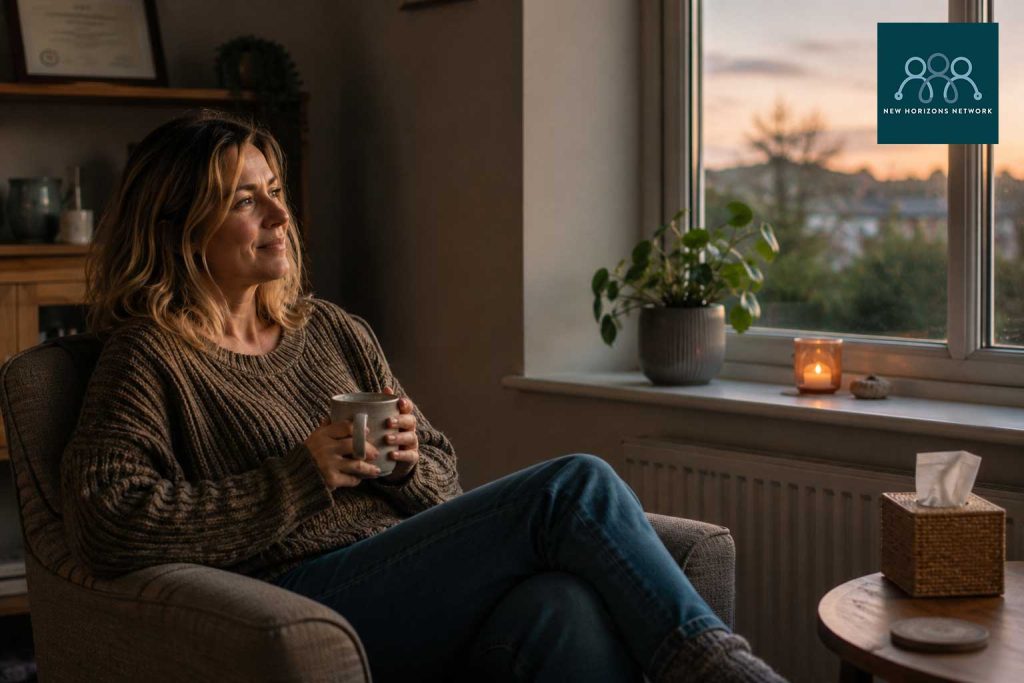 Person feeling supported after affordable counselling session in Dorset